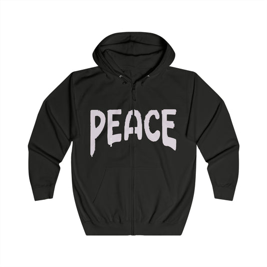 "Peace" Zip-up